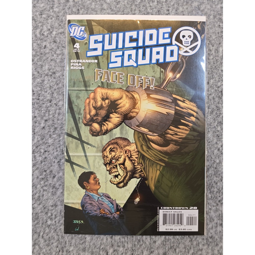Suicide Squad Raise the Flag #4 2008 DC Comics High Grade Comic Book H73-149